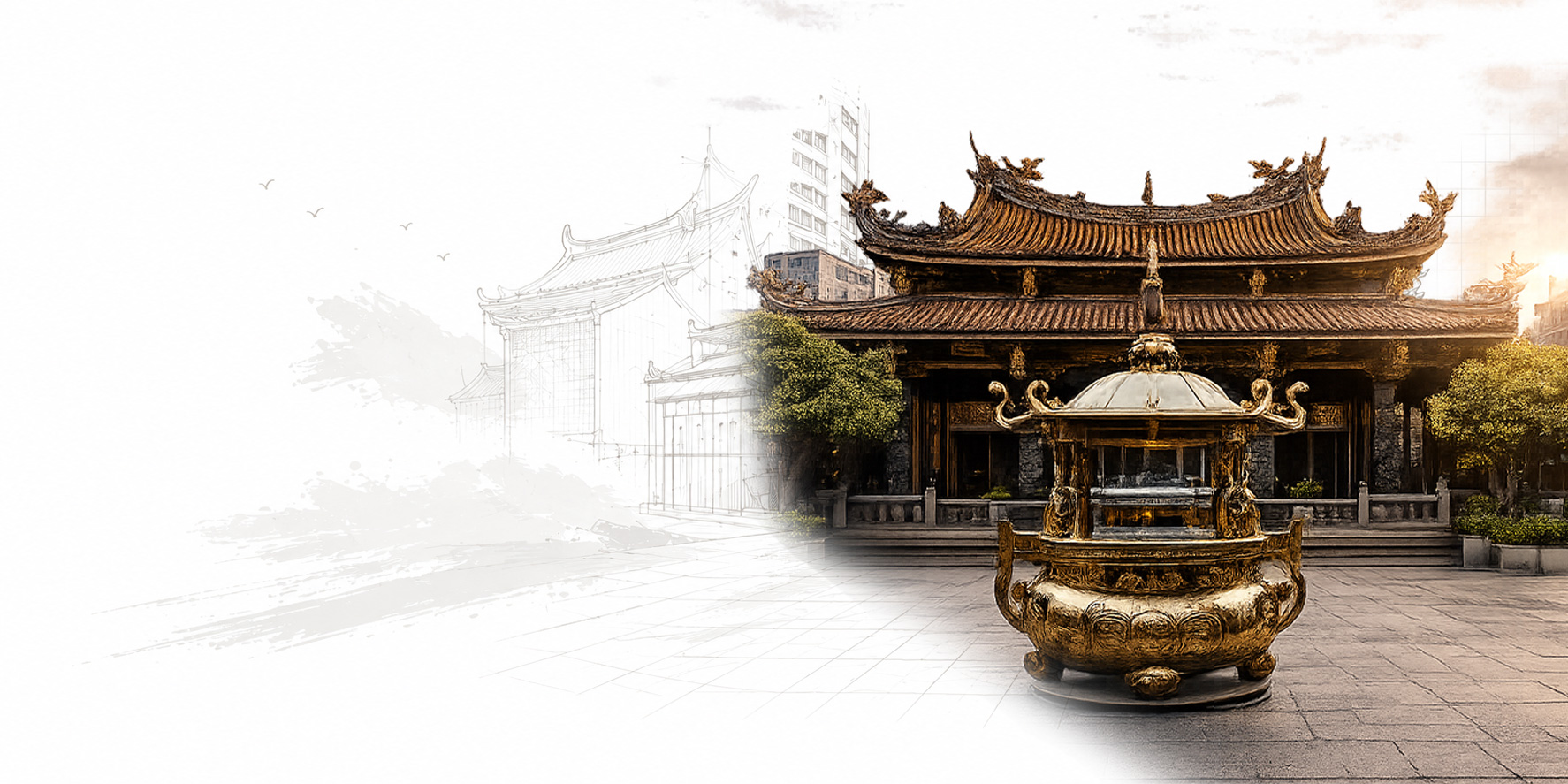 萬華龍山寺周邊公共設施改善主視覺