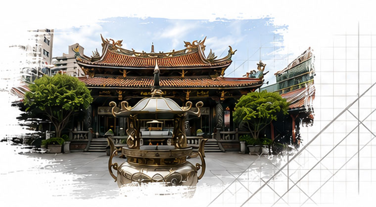 龍山寺主視覺